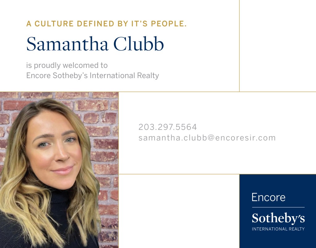 Encore Sotheby’s International Realty Welcomes Samantha Clubb, Broker Associate, to the&nbsp;Firm
