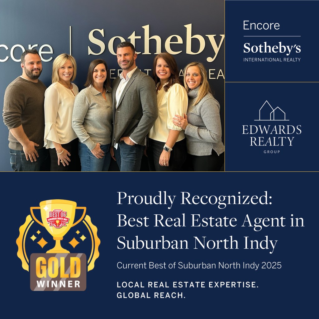 Edwards Realty Group Voted “Best Real Estate Agent in Suburban North Indy 2025” by CURRENT Publications
