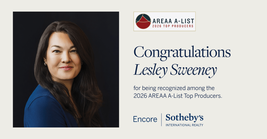 Lesley Sweeney Named to 2026 AREAA&nbsp;A-List